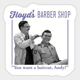 Floyds Barber shop Sticker